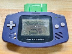 Nintendo Gameboy Advance AGB001 Cobalt Indigo Blue Handheld System Console GBA