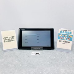 [EX+3] Nintendo Switch Unpatched V1 Hac-001 Console Only 2017 Region Free 06-20