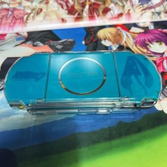 Excellent PSP Hatsune Miku Project Diva 3000 Console Turquoise Green
