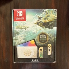 Nintendo Switch OLED 64GB Zelda Tears of the Kingdom Edition Console 720p