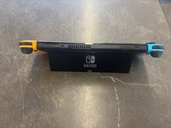 NINTENDO SWITCH OLED MODEL W/ NEON BLUE & NEON ORANGE JOY CONS