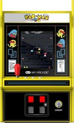 Authentic Pac-Man Micro Player Pro – Handheld Retro Arcade Game, 6.75 Inches