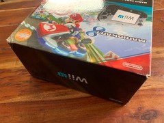 Nintendo Wii U Mario Kart 8 Deluxe Set 32GB Console w/ Mario Wheel Wiimote Rare!