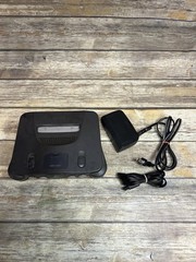 Nintendo 64 N64 Console w/ Cords + Jumper Pak Tested Working USA