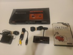 Sega Master System Console With Out Run 3025 Power Supply 1 Controller