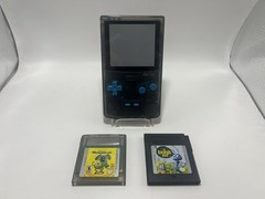 Smoke Black FPGBC Gameboy Color GBC Funnyplaying IPS Screen USB-C Rechargeable