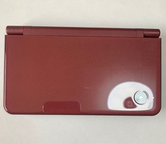 Nintendo DSi LL Wine Red Console Handheld System Tested Working Japan