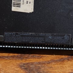 READ Sony PS3 PlayStation 3 Super Slim CECH-4001C Console ONLY FOR PARTS