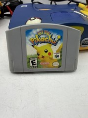 Nintendo 64 Pokémon Edition Pikachu Console Tested Working W Controller + Game