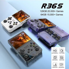 128GB Portable Linux Video Game Console with 3.5″ IPS Screen and 64GB Games
