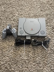 Sony PlayStation 1 PS1 Gray Console Gaming System SCPH-7001 Tested Working