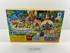 Sony PSP-3000 Console Violet Monster Hunter Limited Airou Village Box w/8GB-Mint