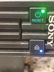 Parts Repair Console Sony PlayStation 2 SCHP-39001 PS2 Fat Red Green Blue Light
