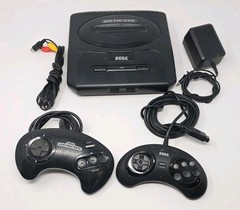 SEGA Genesis MK-1631 Video Game System Bundle Controllers Classic Gaming