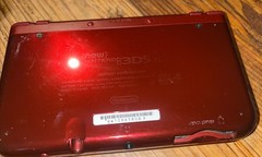 Nintendo New 3DS XL Red Console USA w/Charger + Stylus + Games ** READ ** Dead P