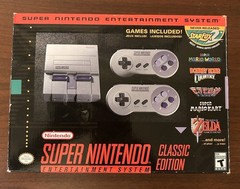 Nintendo SNES Classic Edition Mini Console CIB w/ 2 Controllers & HDMI Cable