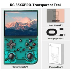 RG 35XXPRO 3.5” IPS Screen Video Game Console Linux Built-in 64G Gifts