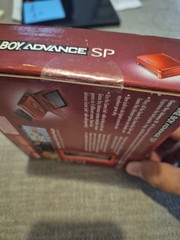 Nintendo GameBoy Advance SP Flame Red NEW & SEALED