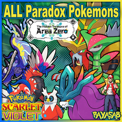 All Paradox Pokemon Scarlet and Violet 6iv Shiny Trained Non Shiny BattleReady🌟