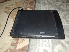 Playstation 3 SuperSlim Console 60gb With Controller And Connection Cable Works!