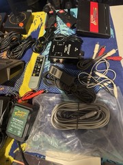 Vintage 1977 Original Atari CX-2600 Game Console Lot controllers, games, extras