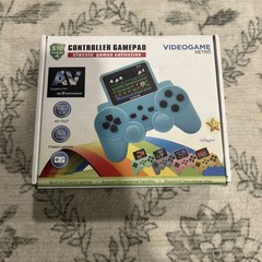 S10 Gamepad Handheld Console Blue, 520 Games, AV-Out, Two-Player, Portable