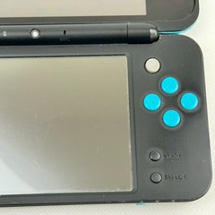 Nintendo new 2DS XL LL Turquoise x Black Console Boxed A Rank Japanese Only 24