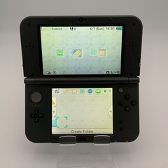 NINTENDO NEW 3DSXL BLACK RED-001: TESTED / WORKING