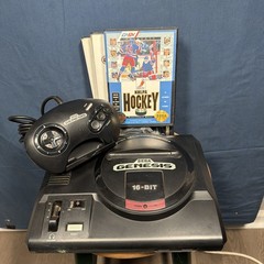 Sega Genesis 1601 System 16 Bit Console with Controller And Cables Tested