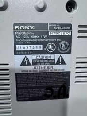 Sony PlayStation 1 SCPH-5501 PS1 Console Game System Controllers Cards Bundle BH