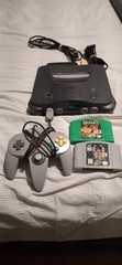 Nintendo 64 NUS-001 Console w/ Controller, Rayman 2 And, WWE War Zone TESTED