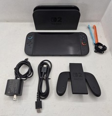 Nintendo BEE-001 w/ 2 Joy-Cons & Dock Handheld Switch 2 Console