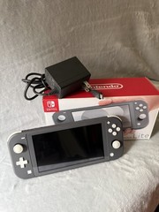 Nintendo Switch Lite Gray HDH-001 With Charger + Original Box – Tested Working