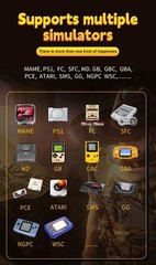 SF3000 Retro Handheld Game Console 4.5 Inch IPS Screen Preloaded 20000+ Games