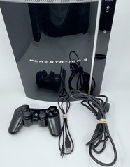 Sony PlayStation 3 PS3 Fat 80GB CECHK01 Console Tested w/ Controller /Cord