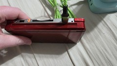 Nintendo 3DS Handheld System – USBC Charge Port – Flame Red