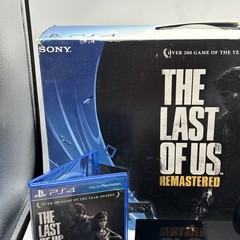 Sony PlayStation 4 The Last of Us Remastered 500GB Jet Black Console W/Box