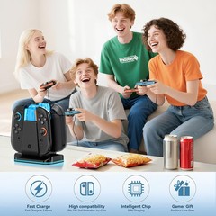 Switch 1/2 Controller Charger for Nintendo Switch 1/ OLED Joycon, Charging Do…