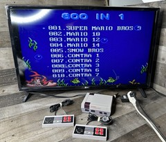 NINTENDO NES CLASSIC EDITION MINI SYSTEM & 2 CONTROLLERS CLV-001