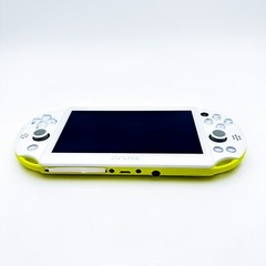 PlayStation PS Vita Wi-Fi Lime Green White PSV Slim Console Good Condition