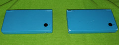 Nintendo DSi Light Blue Handheld Console Game System As-Is For Parts/Repair