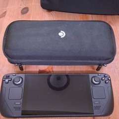 Valve Steam Deck 64GB Model 1010 128GB External Mico SSD Included + CASE