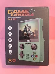 Screen Handheld Game Player X6 Ips Dual Simulators Video Console Retro(h)