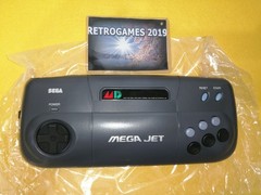 SEGA MEGA JET BOXED REG CARD RARE!!!
