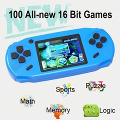 USB Rechargeable Handheld Game Player – 3.0” HD Screen, 100 Classic Games