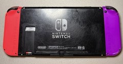 Nintendo Switch HAC-001 32GB Console w/ Dock & AC Adapter Purple/Red Joy-Con