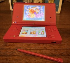 Nintendo DSi TWL-001 (JPN) Handheld Console Pink Tested Working W/ZeldaCase Read