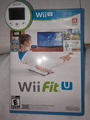 Nintendo Wii U 32GB Black Deluxe Console Bundle – 5 Games & Wii Fit Bundle -READ