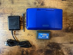 Nintendo DS Model NTR-001 Original Cobalt Blue – Tested And Working COMPLETE