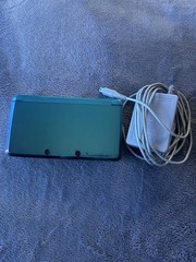 Nintendo 3DS Handheld System Aqua Blue Teal with Charger